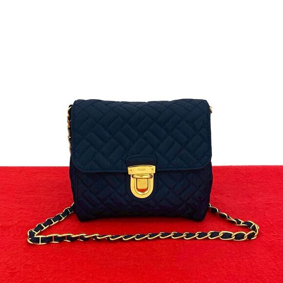 Prada Nylon Saffiano Leather Shoulder Bag - Picture 2 of 10